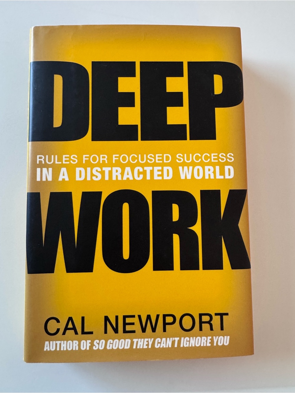 Deep Work by Cal Newport